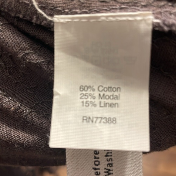 J Crew Sequin Top Tee Silver 3/4 Sleeve Size S - Picture 4 of 5